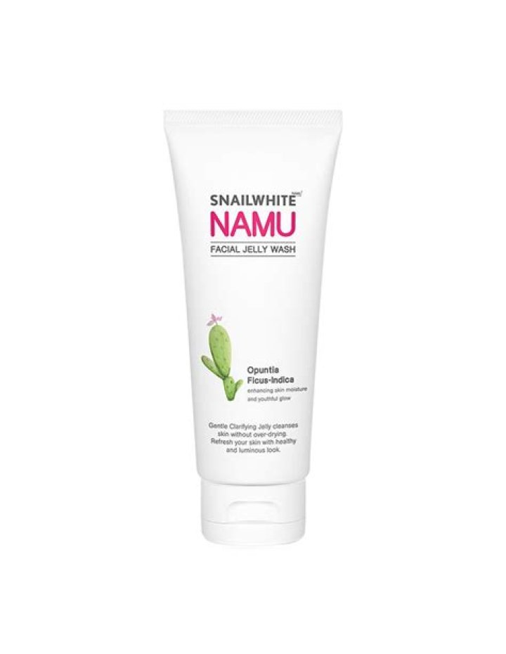How do you use Namu facial jelly wash?