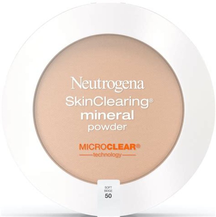 How do you use Neutrogena Skin Clearing mineral powder?