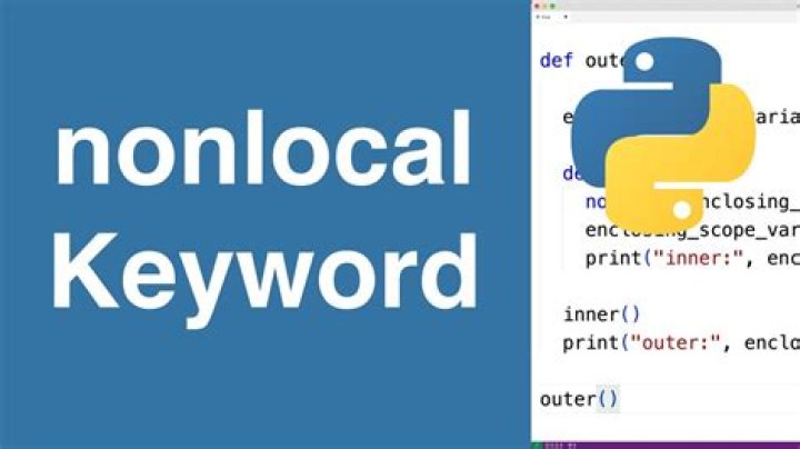 How do you use nonlocal?