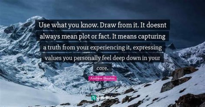 How do you use what you know?