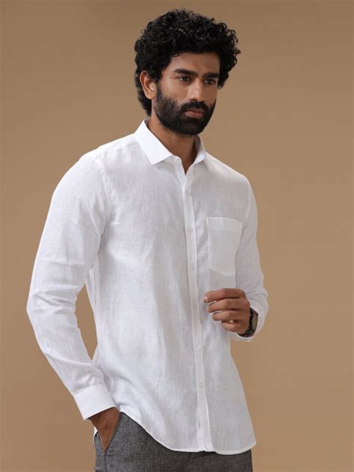 How do you wash a pure linen shirt?