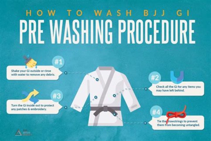 How do you wash white BJJ Gi?