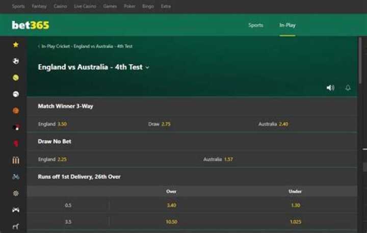 How do you win on Bet365 cricket?