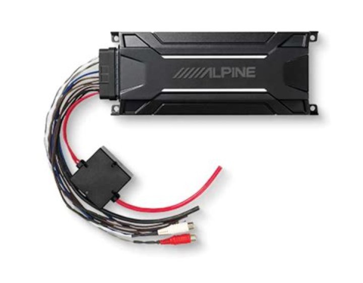 How do you wire an alpine power pack?