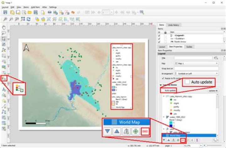 How do you wrap text in Qgis legend?