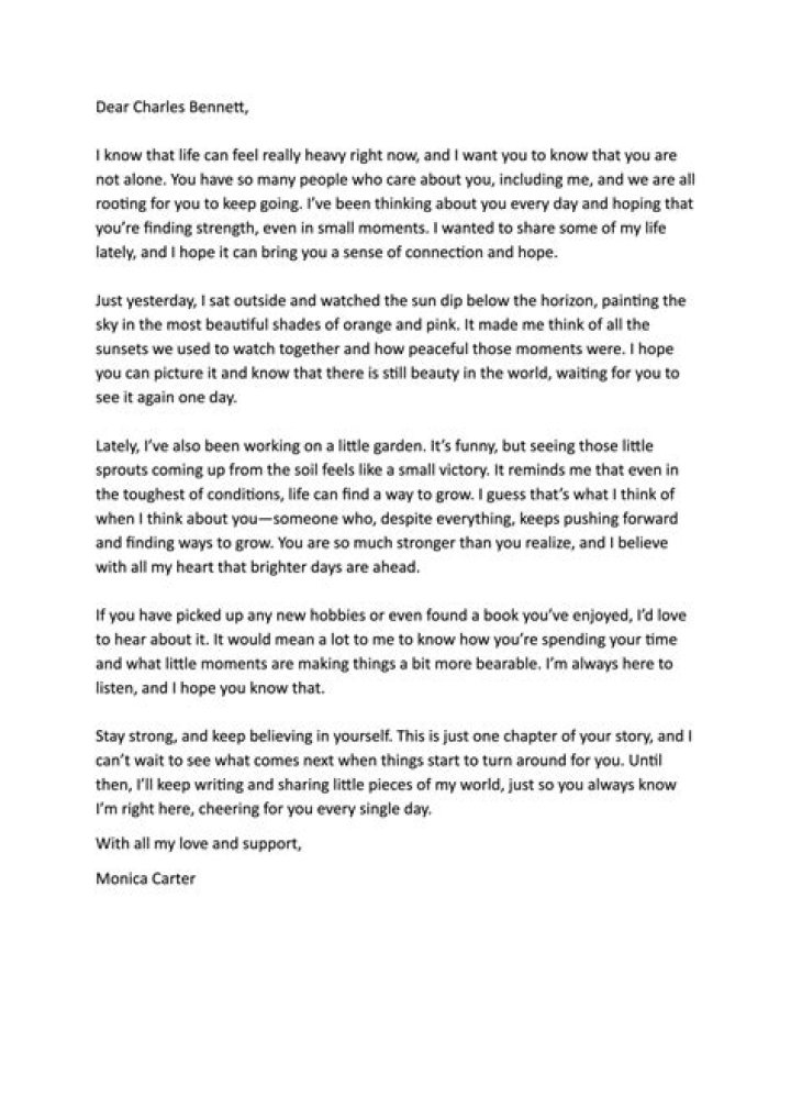 How do you write a letter to someone in juvenile detention?