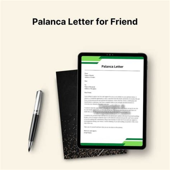 How do you write a Palanca letter to a friend?