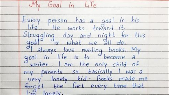 How do you write a professional goal essay?