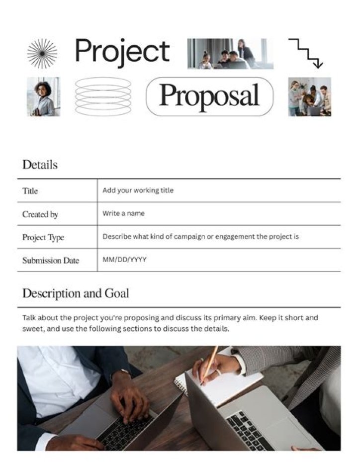 How do you write a proposal for a media plan?