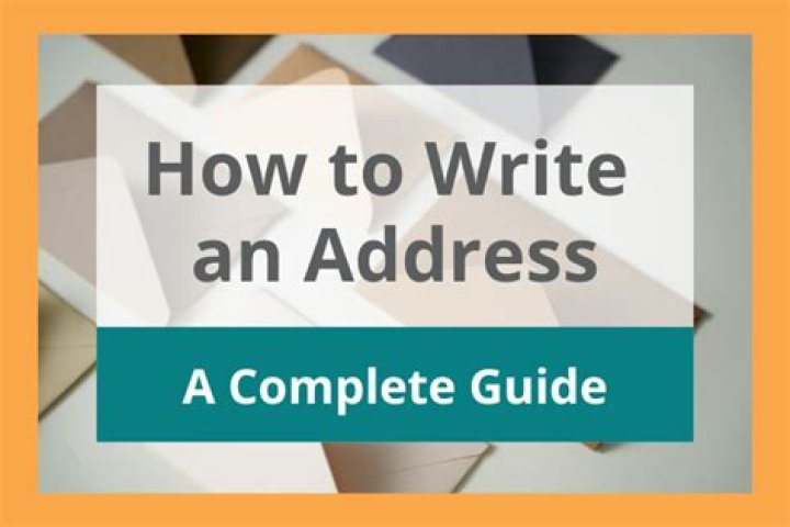 How do you write an address for a website?