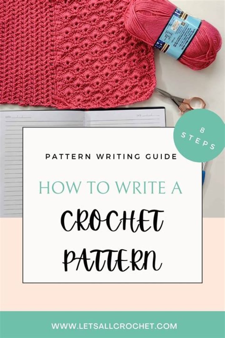 How do you write crochet patterns?