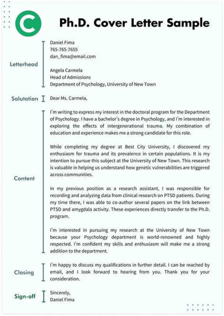 How do you write research interest for a PhD application?