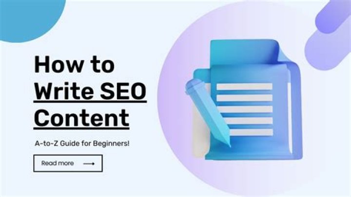 How do you write SEO content 2019?