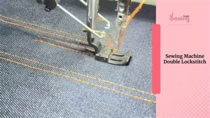 How does a lockstitch machine work?