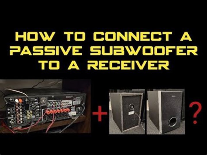 How does a passive woofer work?