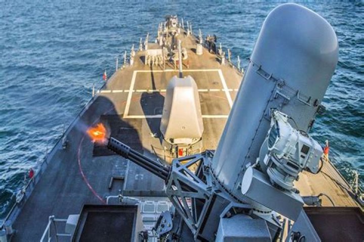 How does a Phalanx gun work?