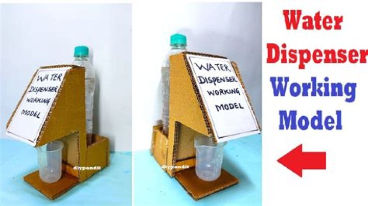 How does a water dispenser works?