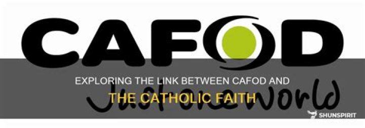 How does cafod link to the Catholic faith?