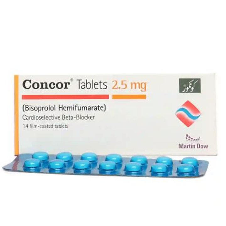 How does Concor 2.5 mg work?