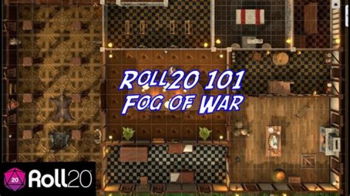 How does fog of war work Roll20?