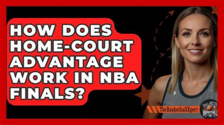 How does home court advantage work in the Finals?