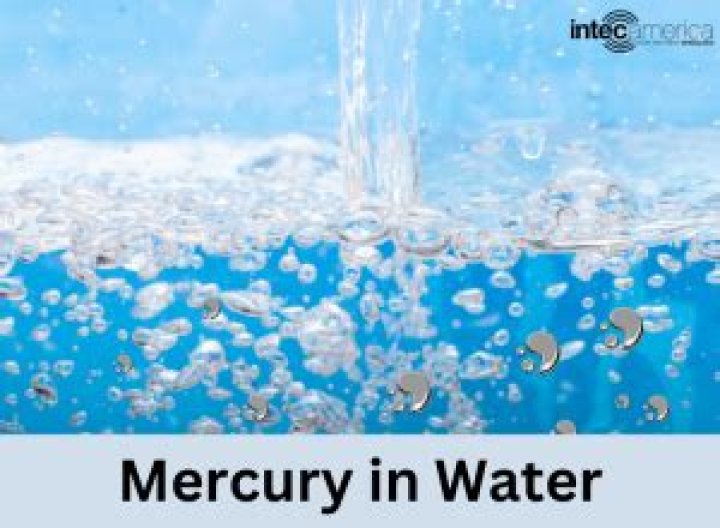 How does mercury precipitate in water?