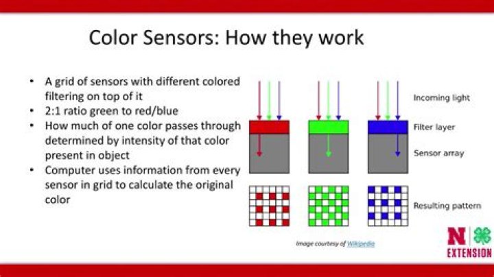 How does NXT color sensor work?