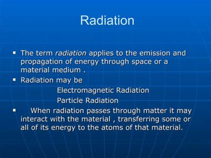 How does radiation affect machinery?