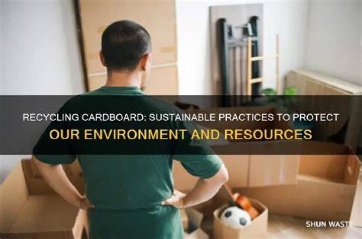 How does recycling cardboard help the environment?