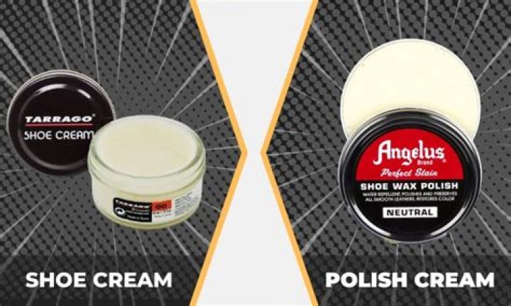 How does shoe cream work?