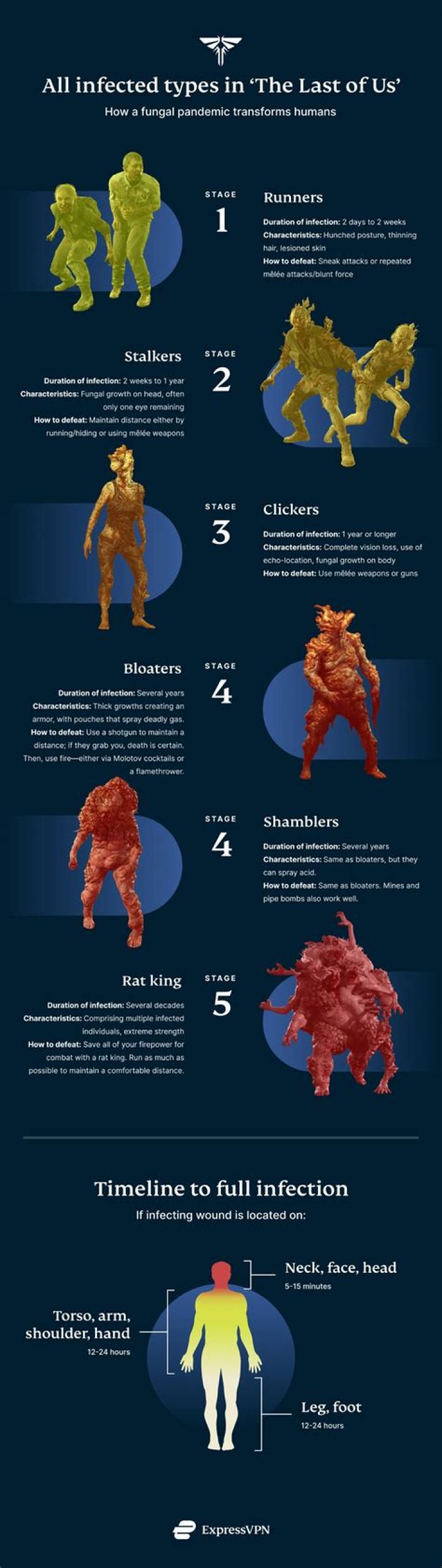 How does the first zombie get infected?