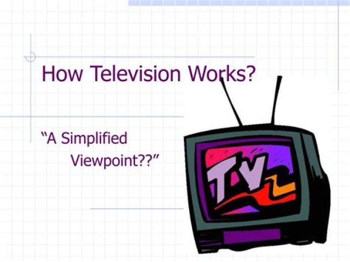 How does the TV work?