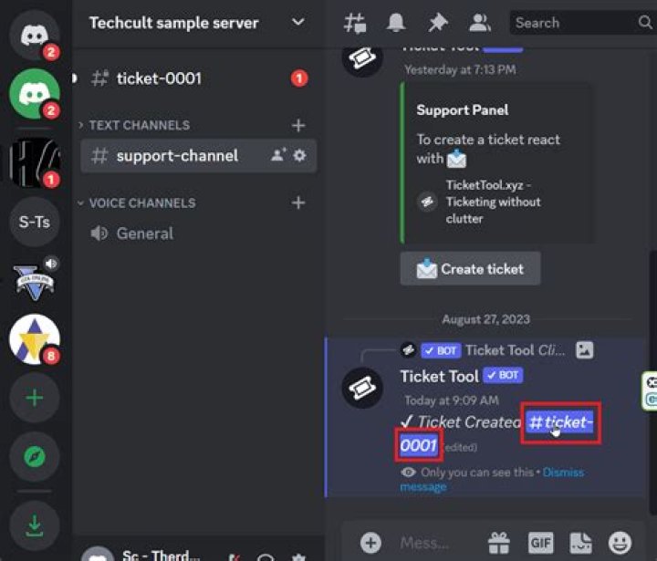 How does ticket tool work discord?