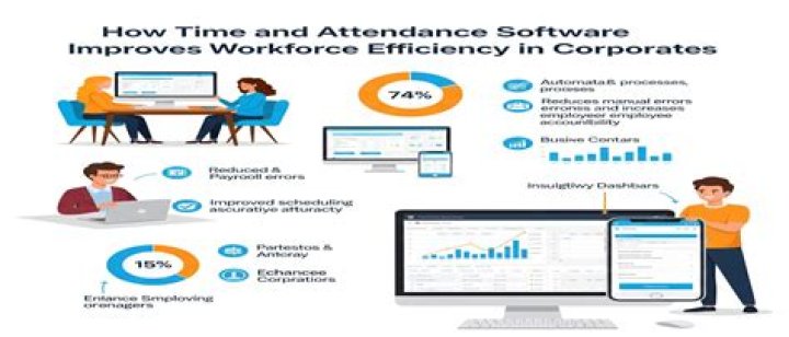 How does time and attendance software work?