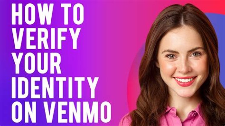 How does venmo verify identity?
