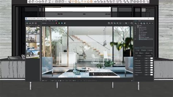 How does VRAY render?