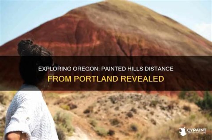 How far are the Painted Hills from Portland?