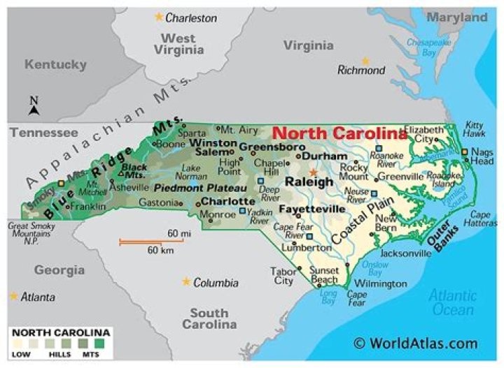 How far is Lexington North Carolina from Gastonia North Carolina?