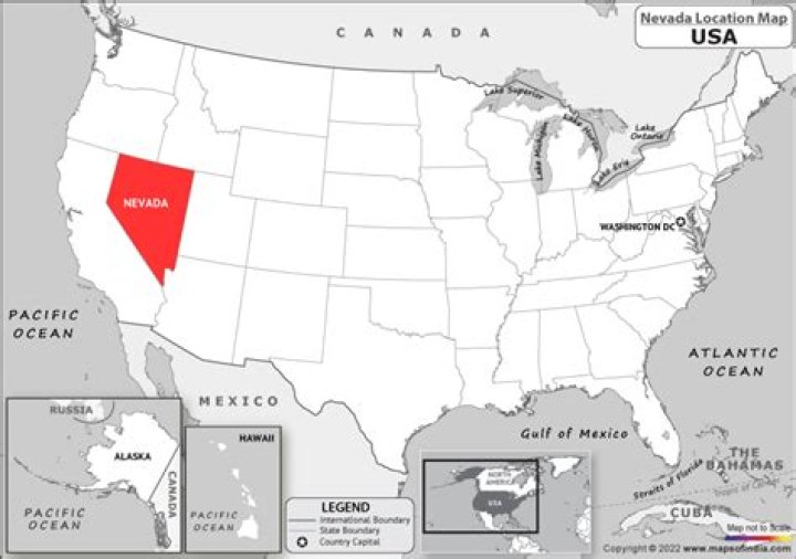 How far is Nevada from Colorado?