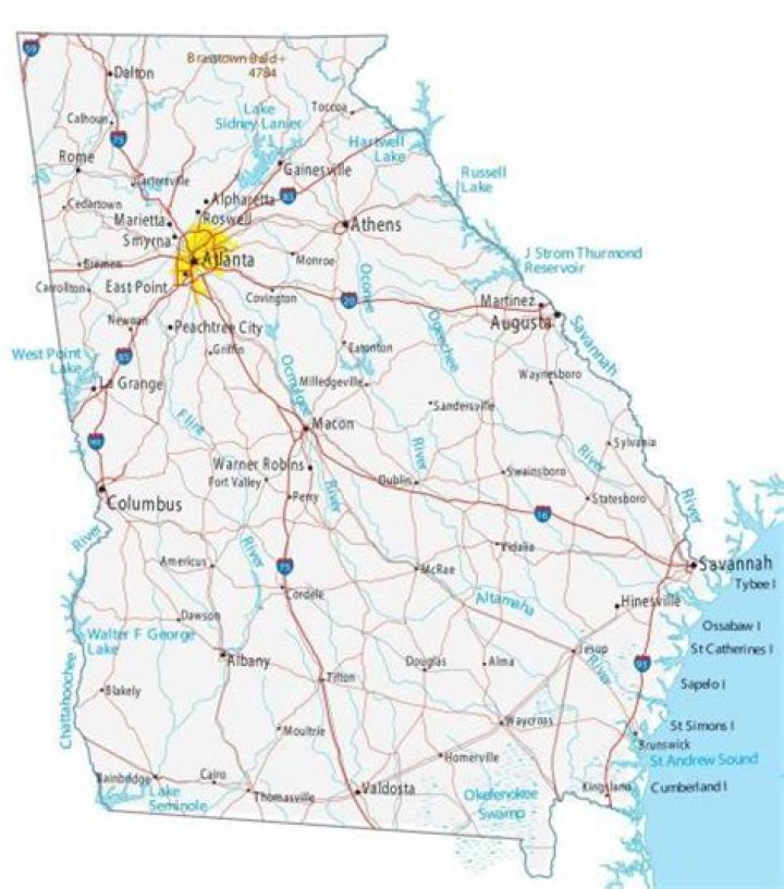 How far is Pooler GA from Atlanta?