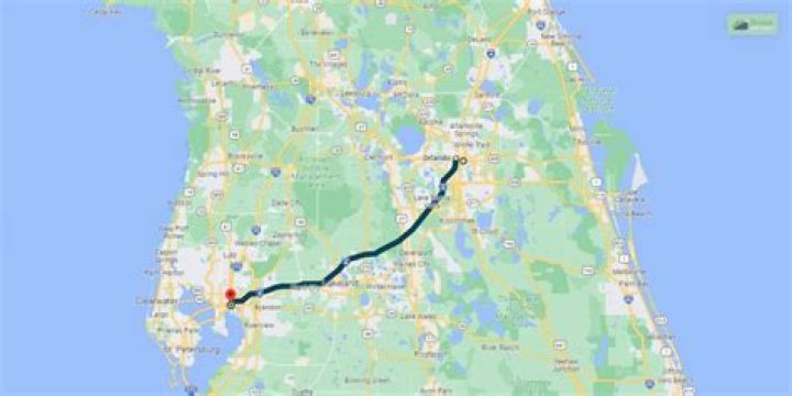 How far is Port Orange from Tampa?
