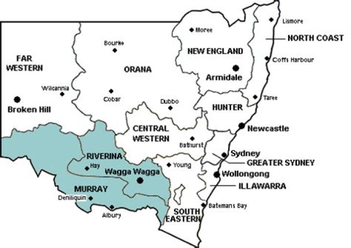 How far is Wagga from Sydney?