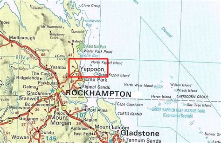 How far is yeppoon from Townsville?