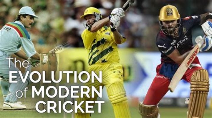 How has cricket changed since it started?
