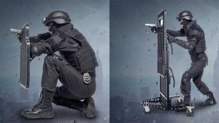 How heavy is a ballistic shield?