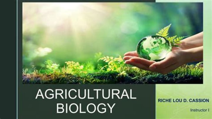 How is biology used in agriculture?