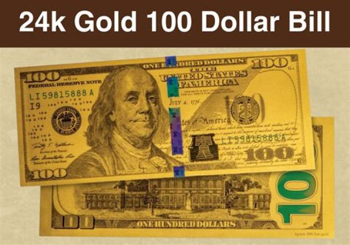 How is dollar and gold related?