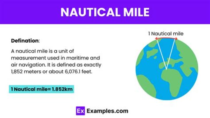 How is nautical speed measured?