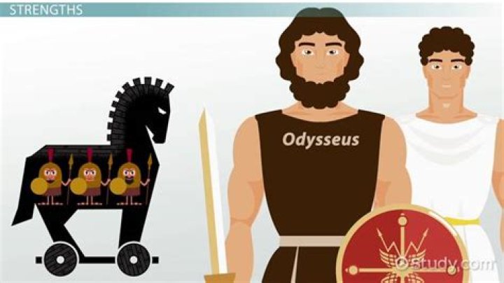 How is Odysseus not an epic hero?