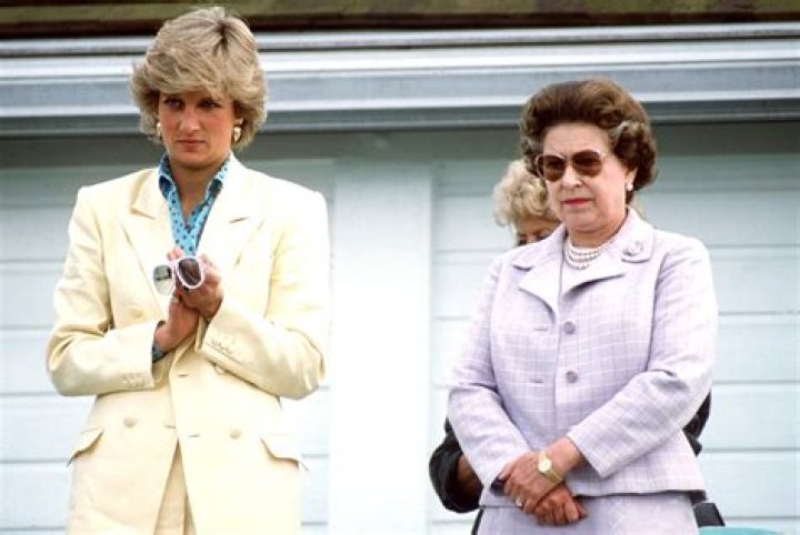 How is Princess Diana related to the Queen?